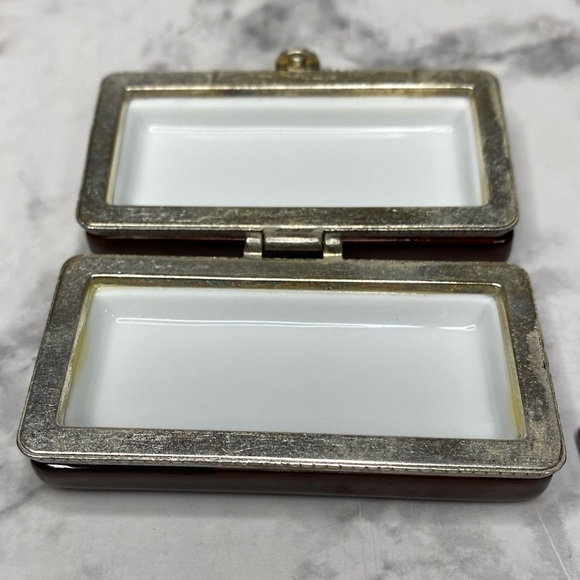 Rare Hershey’s Chocolate Bar Porcelain Hinged Trinket Box Midwest of Cannon Fall - Picture 14 of 16